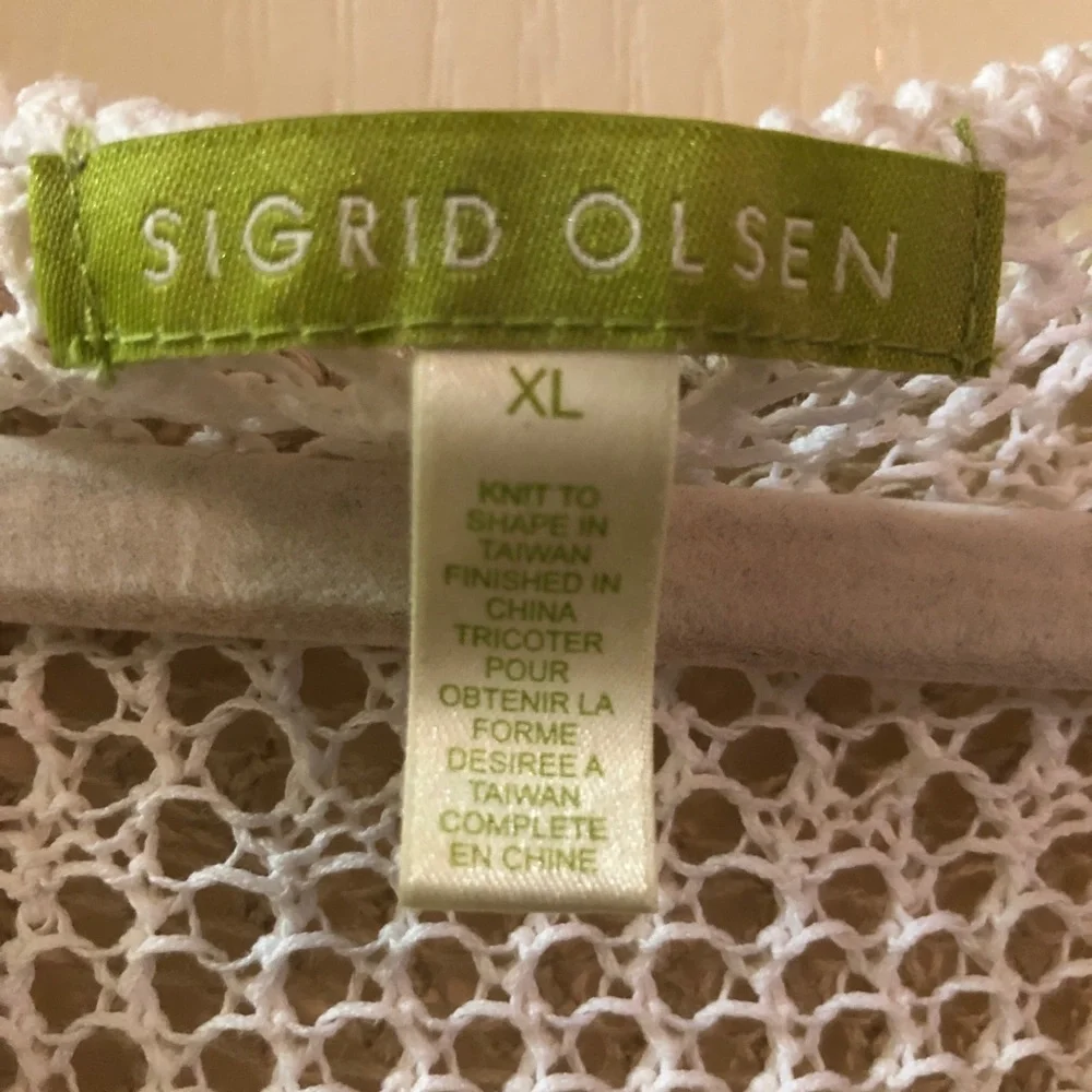 Sigrid Olsen summer top - Picture 4 of 5